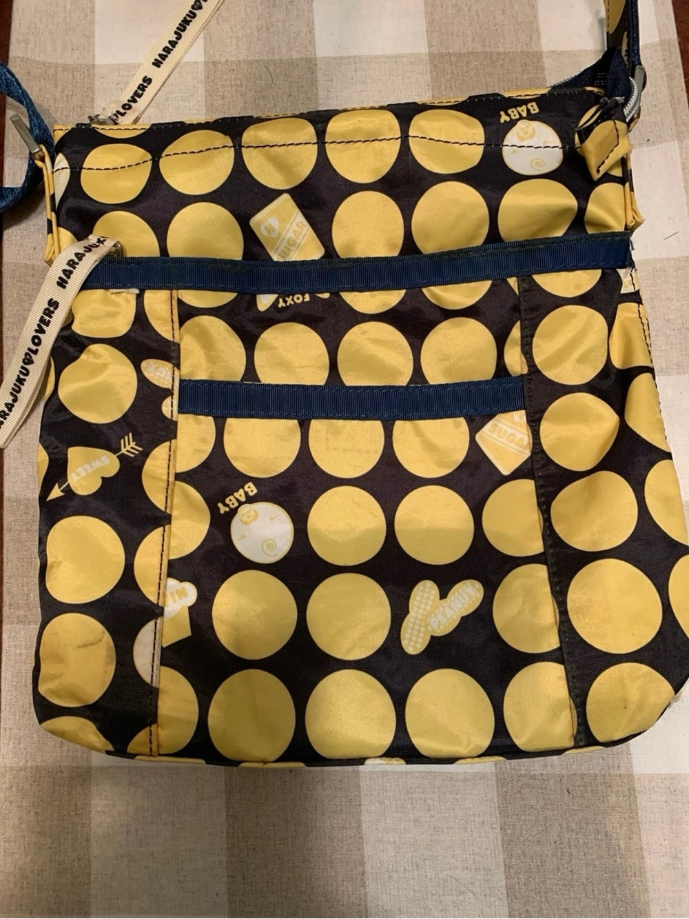 Harajuku Lovers Gwen Stefani Messenger Bag crossbody - Picture 2 of 9